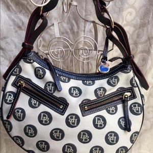 Dooney and Bourke Medium Bubble Bag Hobo EUC